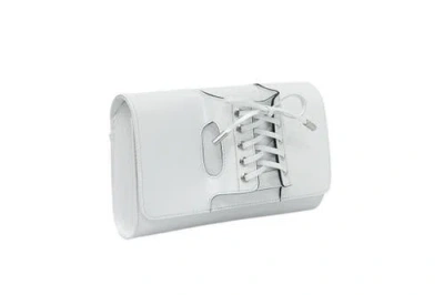 Perrin Paris Corsette Clutch In White