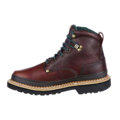 Georgia Boot Wide Width Giant Work Boot In Brown