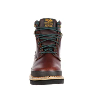 Georgia Boot Wide Width Giant Work Boot In Brown