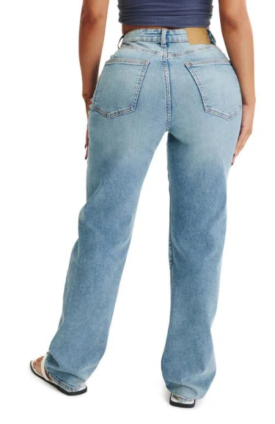 Cotton On Curvy Stretch Straight Jean In Blue