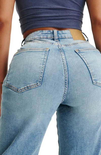 Cotton On Curvy Stretch Straight Jean In Blue