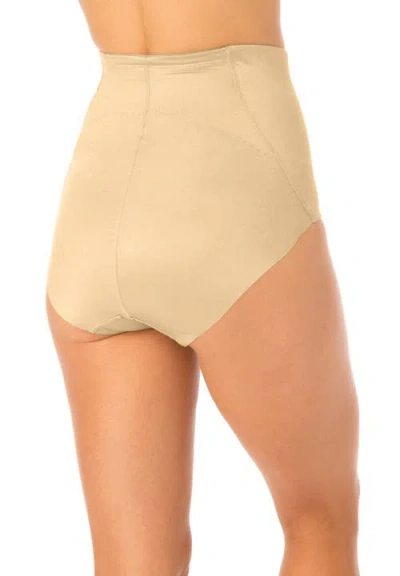 Secret Solutions Power Shaper Firm Control High Waist Shaping Brief In Brown