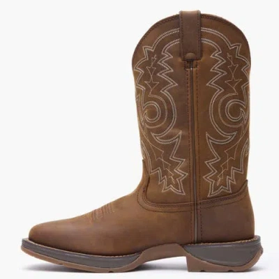 Durango Steel Toe Pullon Western Boot In Brown