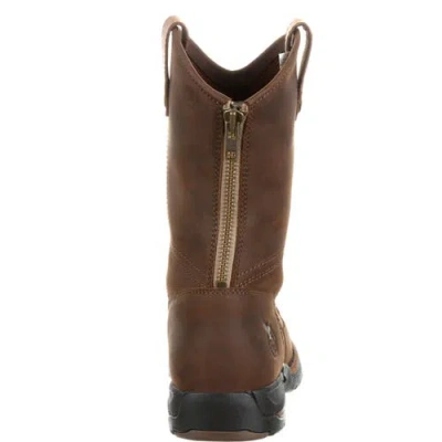 Georgia Boot Pullon Work Boot In Brown