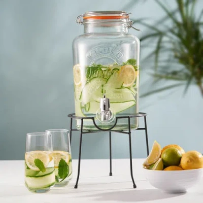 Kilner 2.1 Gallon Drink Dispenser In Transparent