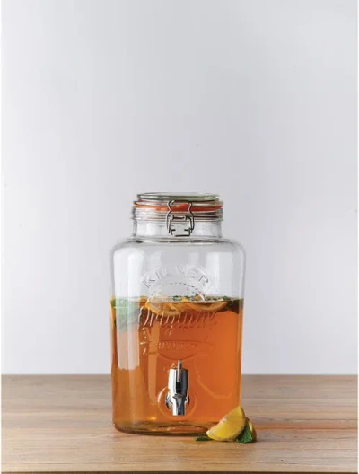 Kilner 2.1 Gallon Drink Dispenser In Transparent