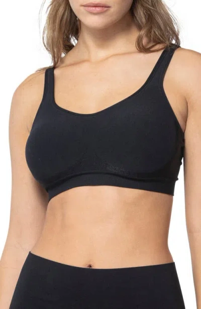 Underoutfit The Comfort Shaping Bra With Adjustable Straps In Black