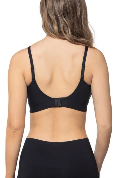 Underoutfit The Comfort Shaping Bra With Adjustable Straps In Black