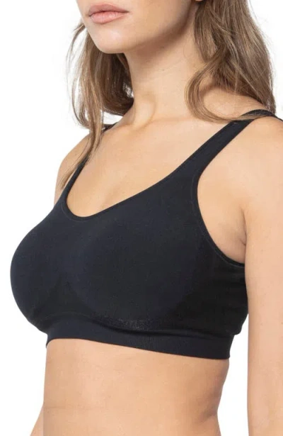Underoutfit The Comfort Shaping Bra With Adjustable Straps In Black