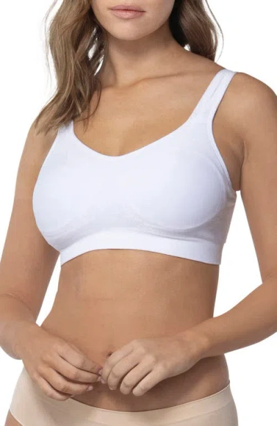 Underoutfit The Comfort Shaping Bra With Adjustable Straps In White