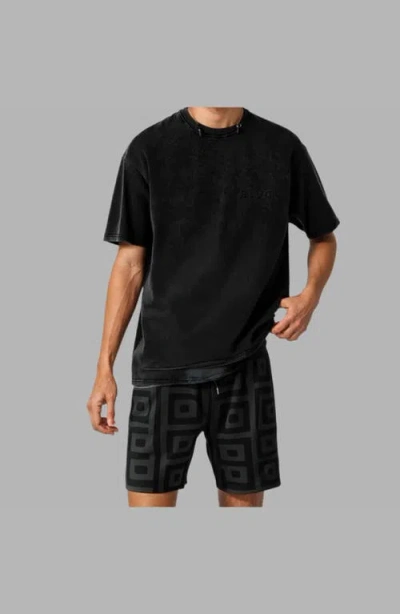 Blvck Pattern Swim Short In Black