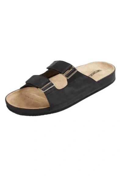 Kingsize Double Adjustable Buckle Slide And Closure In Black