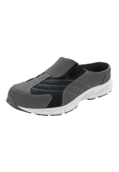 Kingsize Slip-on Swim Slides In Gray