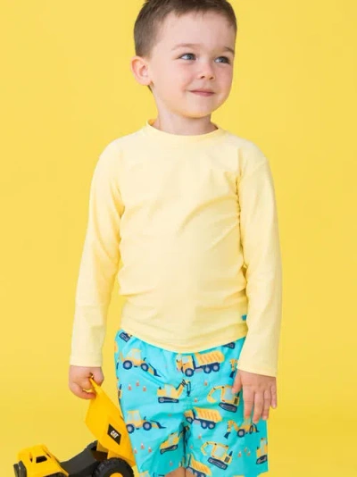 Ruggedbutts Baby Boys Upf50+ Swim Trunks In Multi