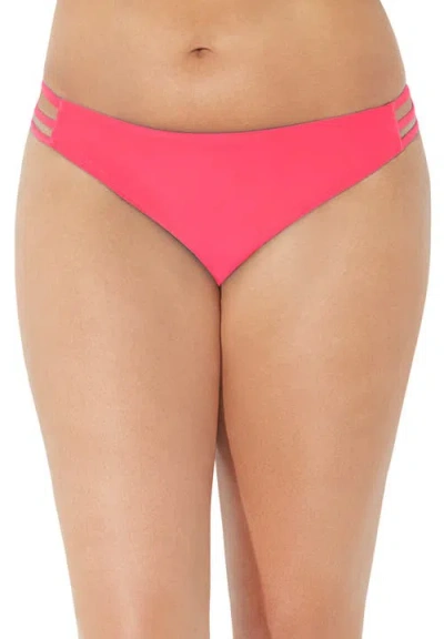 Swimsuits For All Triple String Swim Brief In Red