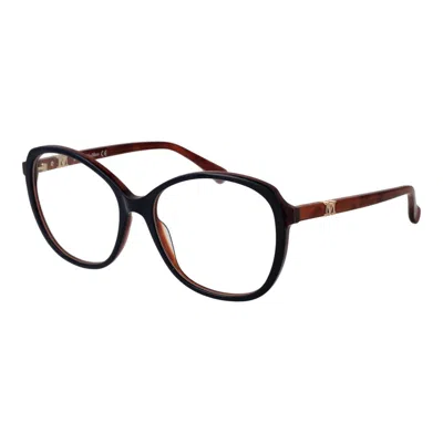 Max Mara Blue Women Optical Frames In Black