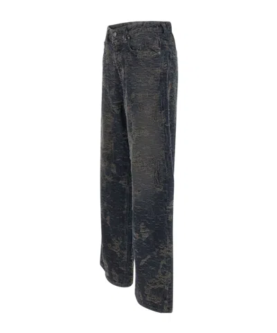 Diesel Vintage Inspired D-sire Denim Trousers In Black