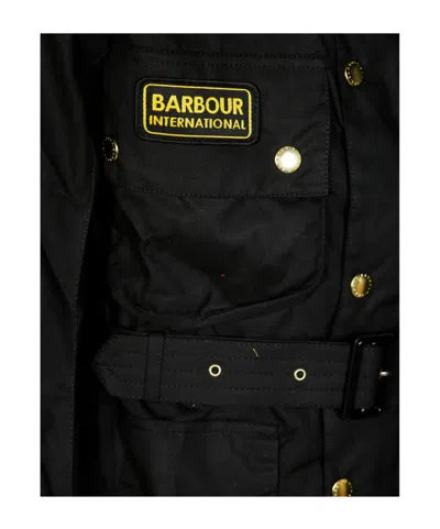 Barbour International Original Waxed Jacket In Black