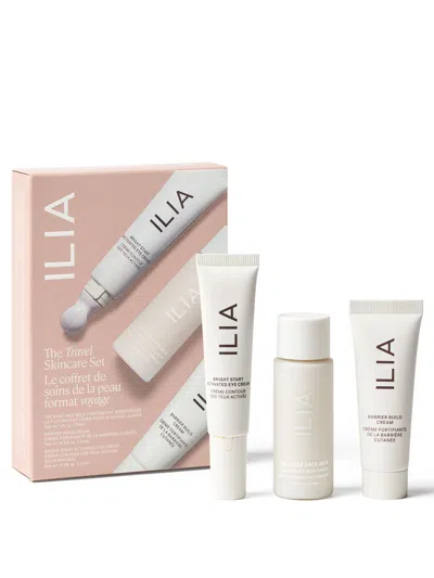 Ilia The Travel Skincare Set In White