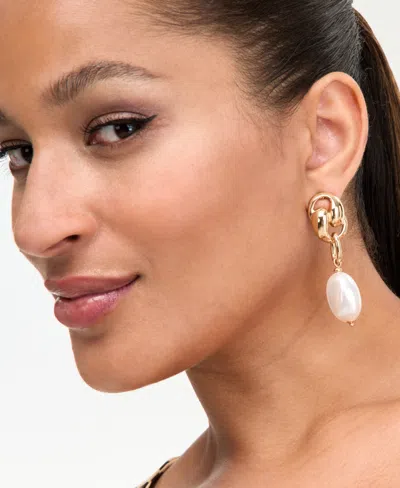 Inc International Concepts Plus Size Animal Print Short-sleeve Sweater, Macy's Exclusive In Multi