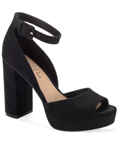 Wild Pair Women's Reemaa Round Toe Dress Sandals, Macy's Exclusive In Black