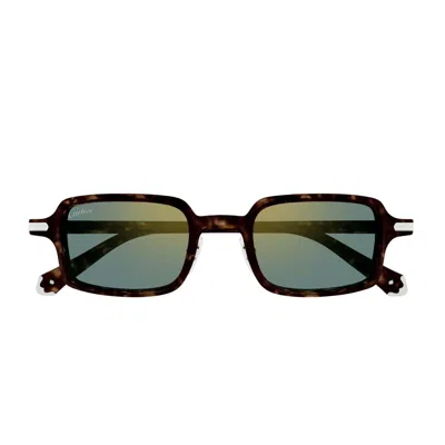 Cartier Ct0539s Première De Sunglasses In Brown