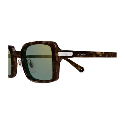 Cartier Ct0539s Première De Sunglasses In Brown