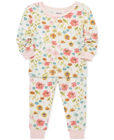 Little Me 2-pack Pajamas In Pink
