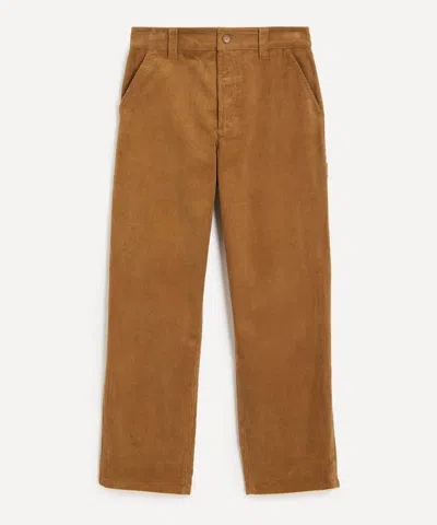 Apc A.p.c. Mens Fergus Brown Cord Jeans In Brown