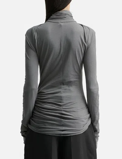 Entire Studios Grès Top Deep Grey In Gray