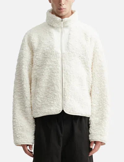 Entire Studios Ef Jacket White In White