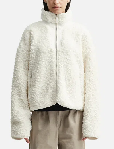 Entire Studios Ef Jacket White In White