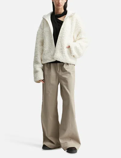 Entire Studios Ef Jacket White In White