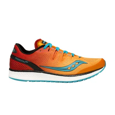 Pre-owned Saucony Freedom Iso 'orange Red' | Men's Size 7.5