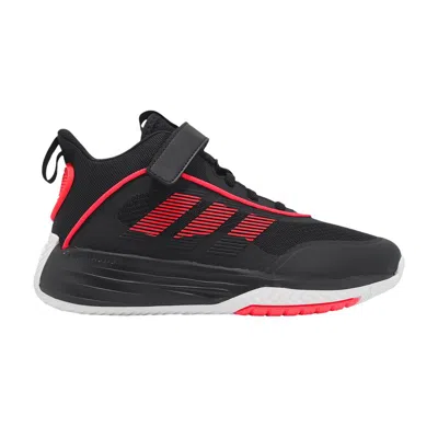 Pre-owned Adidas Originals Adidas Own The Game 3.0 K 'black Lucid Red' | Kid's Size 1.5