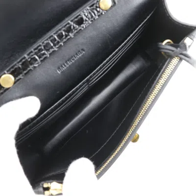 Pre-owned Balenciaga Black Leather Shoulder Bag ()