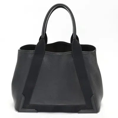 Pre-owned Balenciaga Black Leather Tote Bag ()