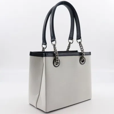Pre-owned Balenciaga Light Gray Nylon Canvas Tote Bag ()