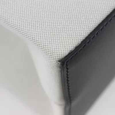 Pre-owned Balenciaga Light Gray Nylon Canvas Tote Bag ()