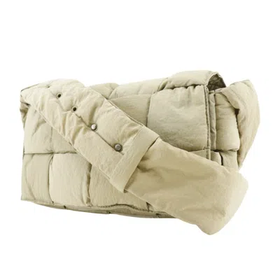 Pre-owned Bottega Veneta Khaki Nylon Pouch Shoulder Bag ()