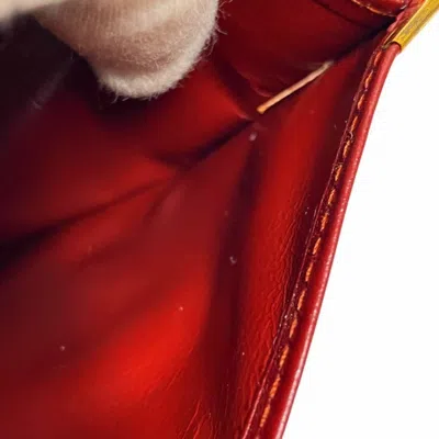 Pre-owned Cartier Bordeaux Leather Wallet (bi-fold) () In Burgundy