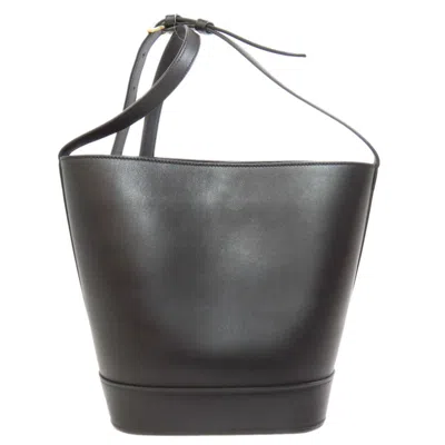 Pre-owned Celine Black Leather Shoulder Bag ()