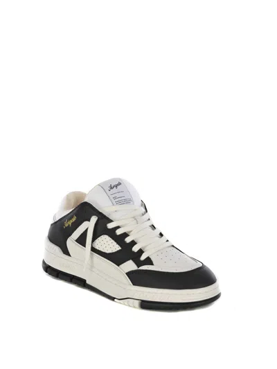 Axel Arigato Area Lo Suede And Leather Sneakers In Multi