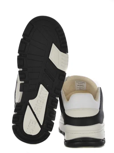 Axel Arigato Area Lo Suede And Leather Sneakers In Multi