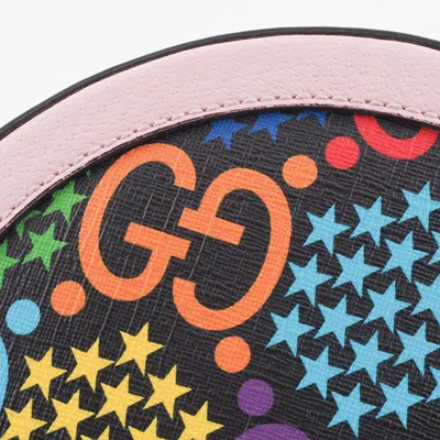 Pre-owned Gucci Multi-color Pink Pvc Leather Shoulder Bag ()