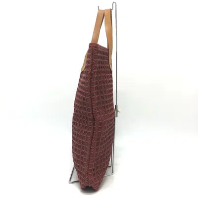 Pre-owned Hermes Ahmedabad Brown Canvas Handbag Tote Bag ()