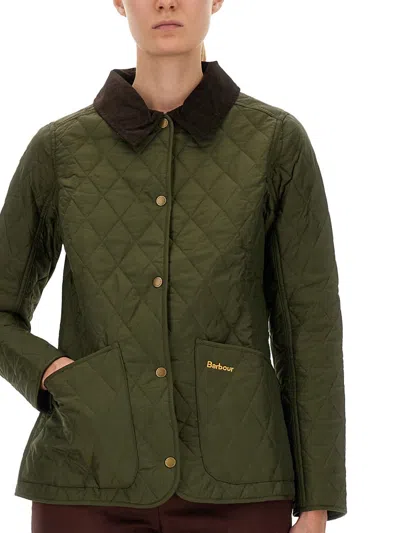 Barbour Annandale Quilted Womens Jacket In Green