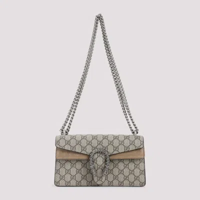 Gucci Beige Dionysus Medium Shoulder Bag In Multi