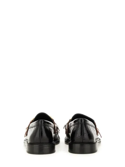Moschino Moccasin With Bangs And Coin