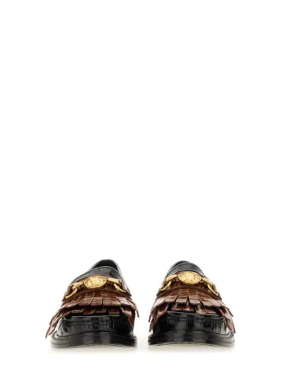 Moschino Moccasin With Bangs And Coin